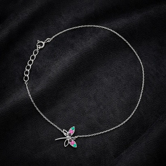 Catalogue reference for LAZELLE Butterfly Charm Anklet
