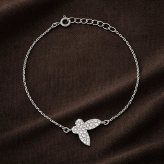 Catalogue reference for LAZELLE Butterfly Anklet