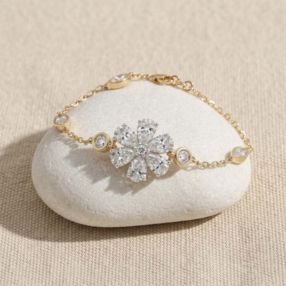 Catalogue reference for LAZELLE Marquise Bloom Bracelet