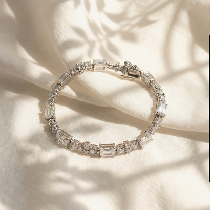 Catalogue reference for LAZELLE Baguette Bloom Bracelet