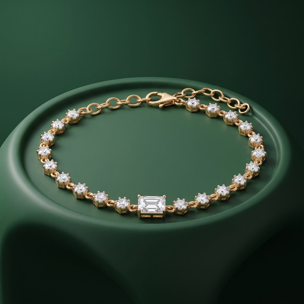 Catalogue reference for LAZELLE Baguette Tennis Bracelet
