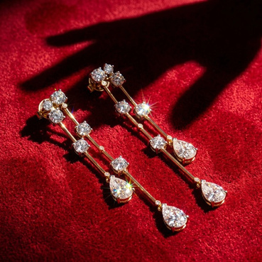Catalogue reference for LAZELLE Constellation Drop Earrings