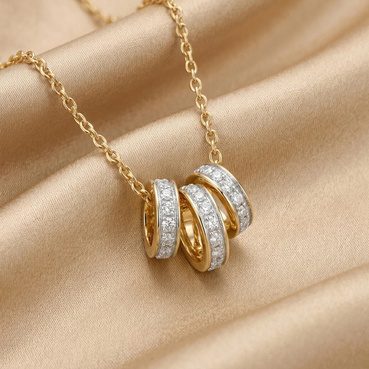 Catalogue reference for LAZELLE Triple Loop Pendant