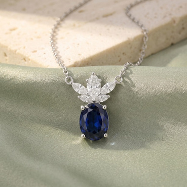 Catalogue reference for LAZELLE Blue Bloom Pendant