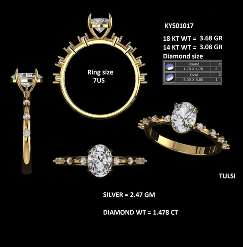 Catalogue reference for LAZELLE Ring LJ-LR-692
