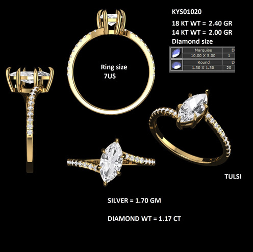 Catalogue reference for LAZELLE Ring LJ-LR-694