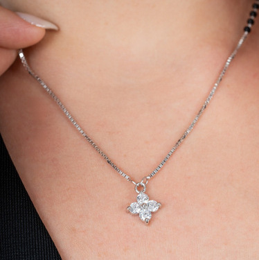 Catalogue reference for LAZELLE Sparkle Flower Mangalsutra